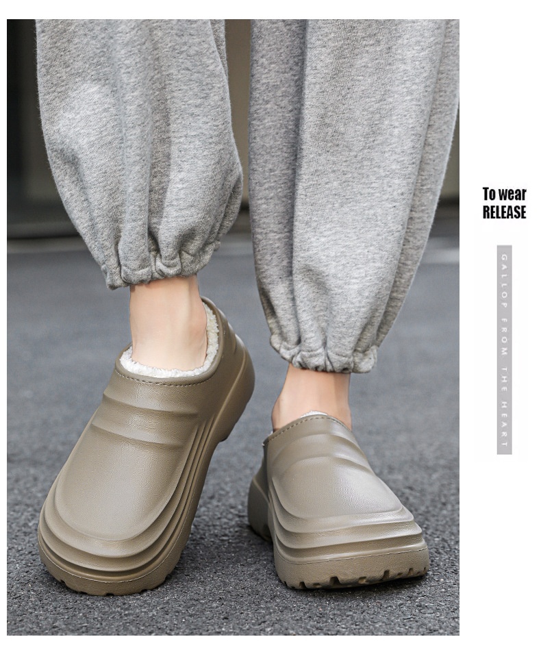 Title 6, Autumn And Winter Cotton Shoes Fleece-lined Warm