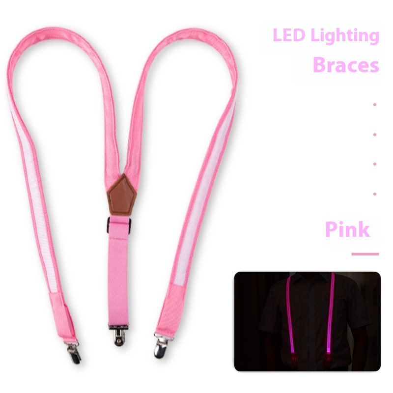 Title 10, LED Luminous Suspenders Creative Light Guide Ou...