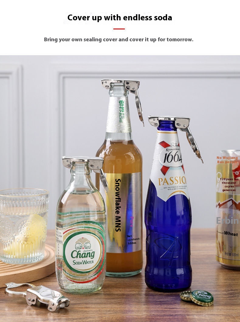 Title 11, Glass Bottle Soda Opener Preservation Stopper