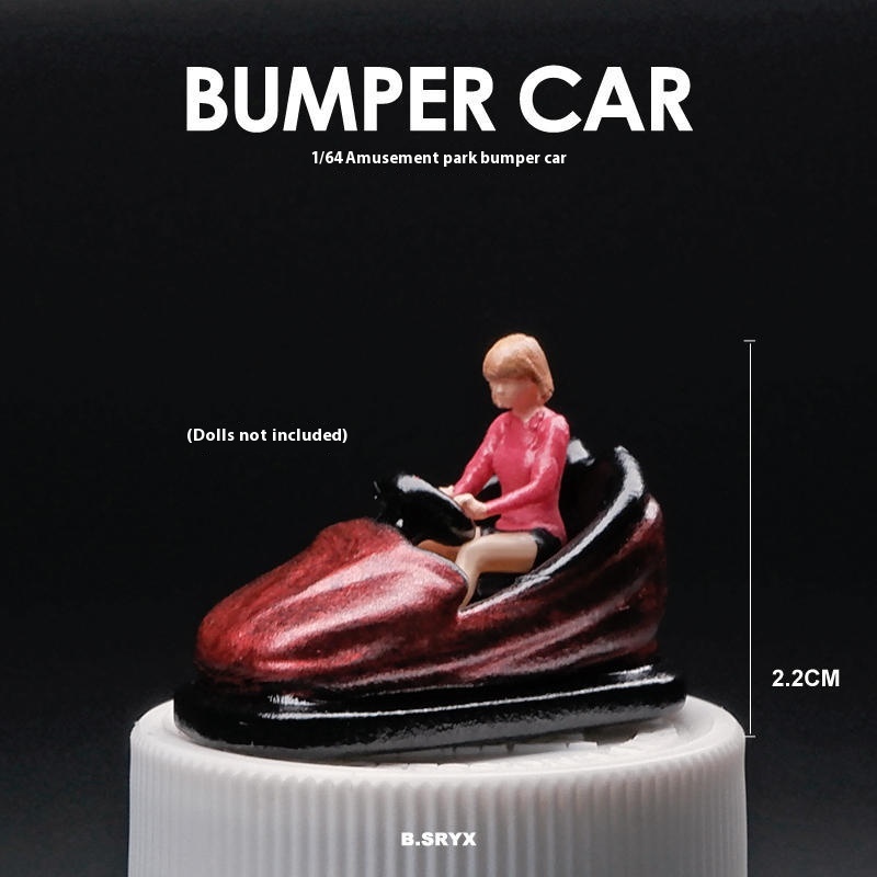 Bumper Car Red Without Doll