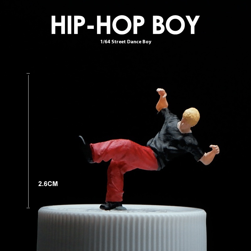 Hip Hop Boy Black And Red