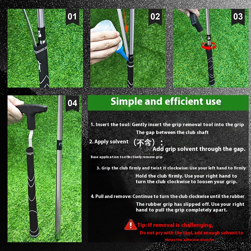 Golf Grip Dismantlement Tool Golf Grip Repair Tool Accessories - Image 4