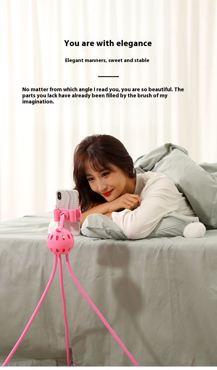 Title 6, Lazy Bed Small Octopus Mobile Phone Holder