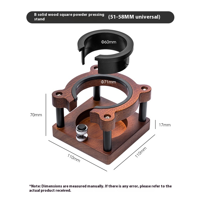 Title 6, Multifunctional Italian Coffee 51-58mm Solid Wo...