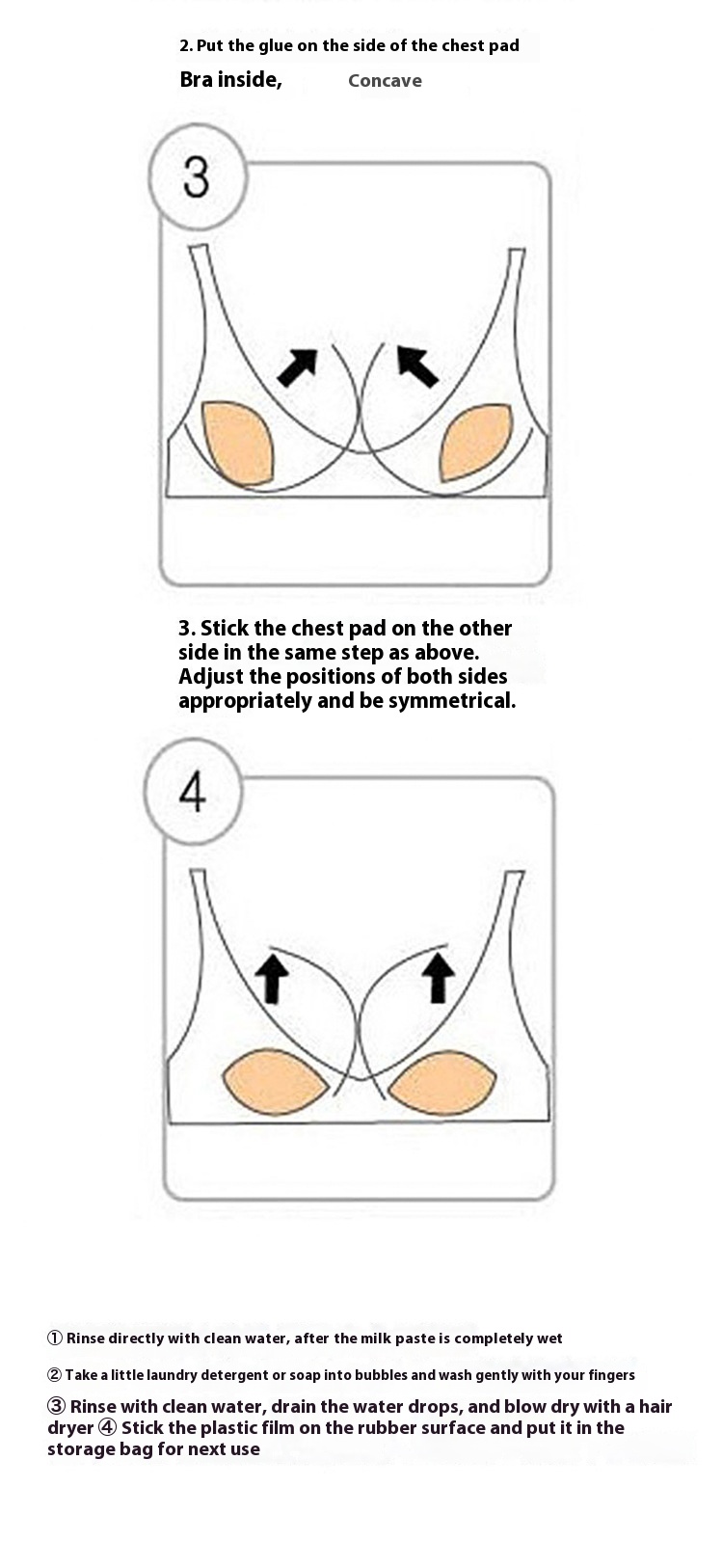 Title 7, Triangle V-shaped Thickened Sponge Brassiere