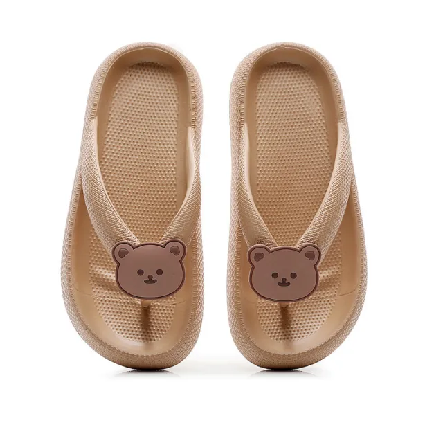 Couple Outdoor Slip on Slippers Khaki - Shop at LoveMi