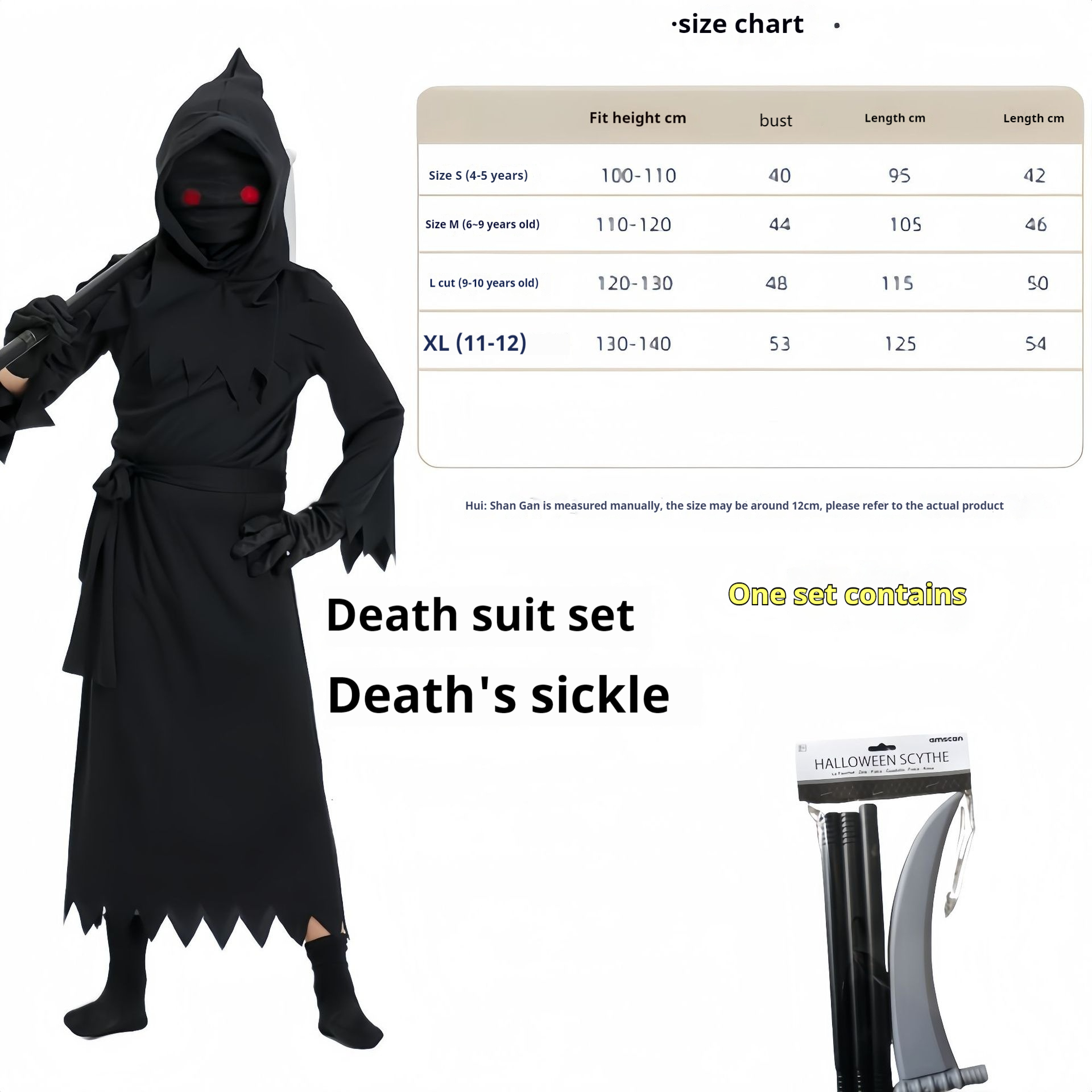 Death Suit With Sickle