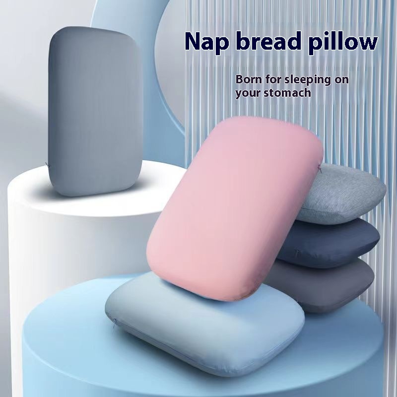 Title 6, Summer Nap Pillow Office Portable Ice Silk Stud...