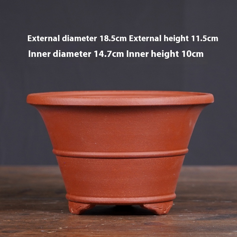 Round basin purple red S