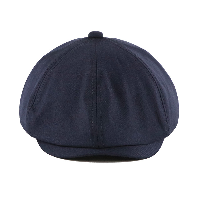 Title 3, Solid Color Retro Beret for Men and Women Sprin...