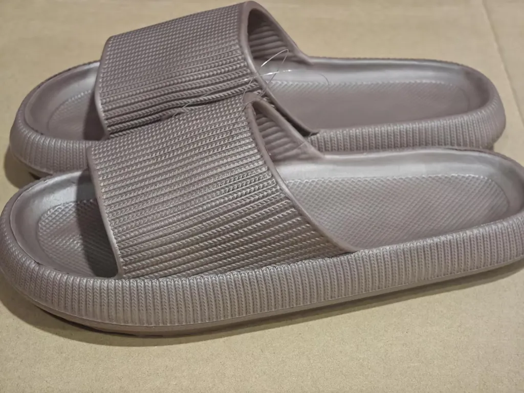 Home Slippers Couples Feel Cool Stepping On Excrement - Mocha-30Or31