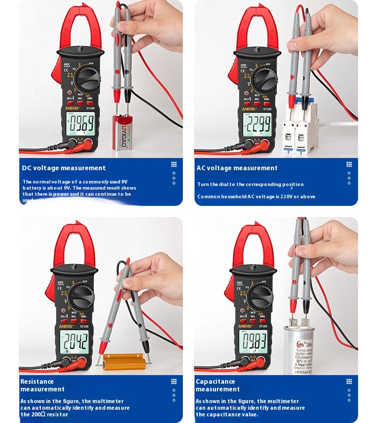 Title 1, Automatic Intelligent Electrician Clamp-shaped ...