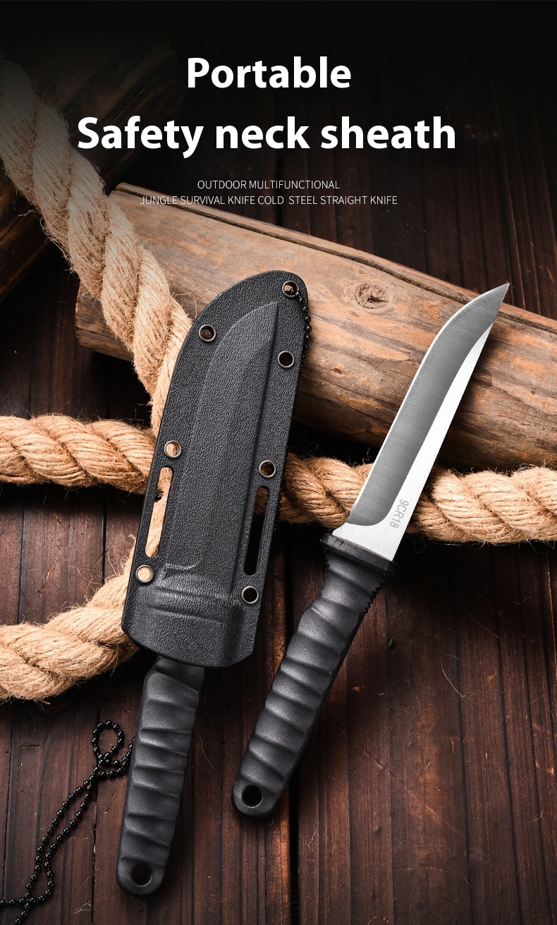 Title 4, Outdoor Multi-functional Knife Camping Survival...