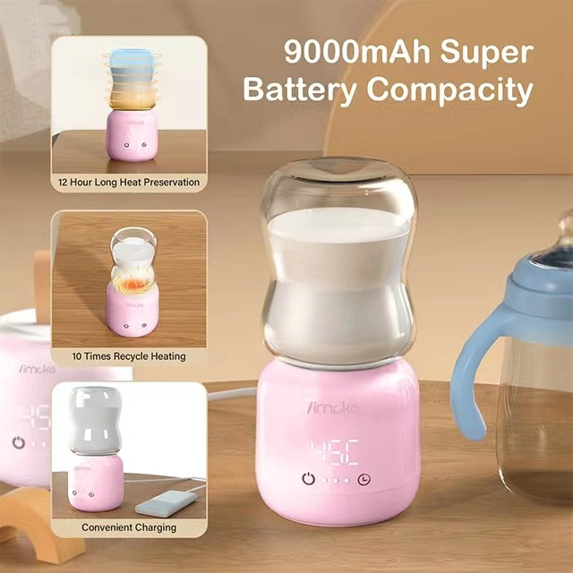 Title 4, Portable Milk Warmer Heating Constant Temperatu...