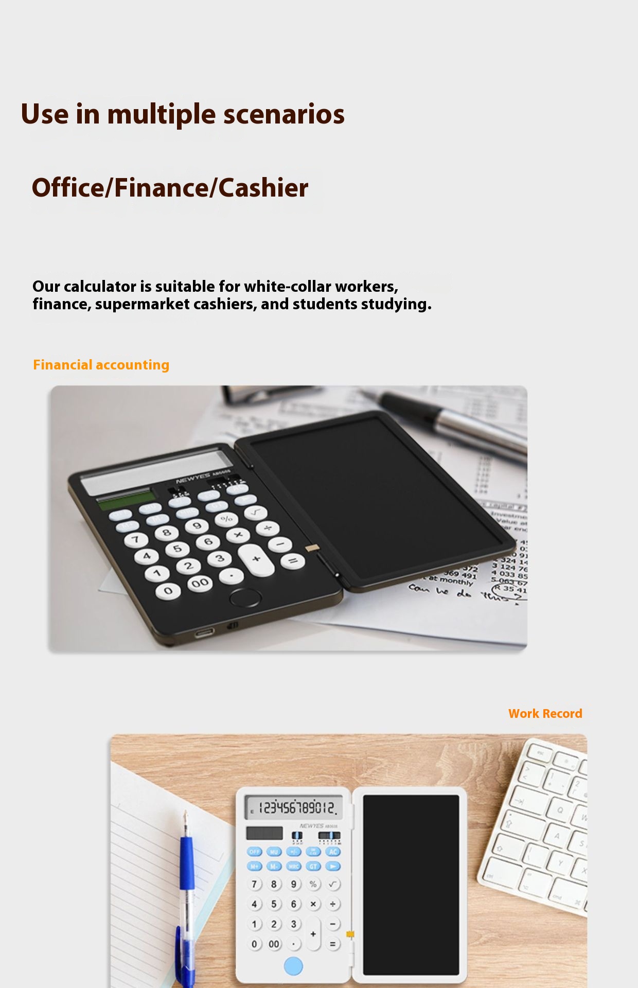 Title 11, Calculator LCD Handwriting Board Computer Dual ...