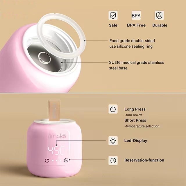 Title 2, Portable Milk Warmer Heating Constant Temperatu...