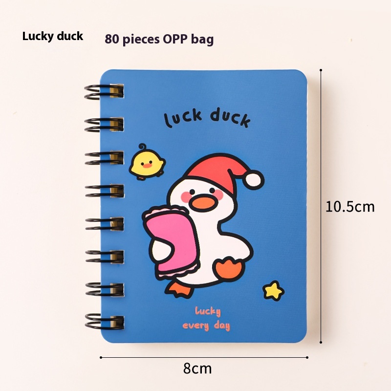 Title 1, A7 Coil Notebook Cartoon Animal Portable Diary ...