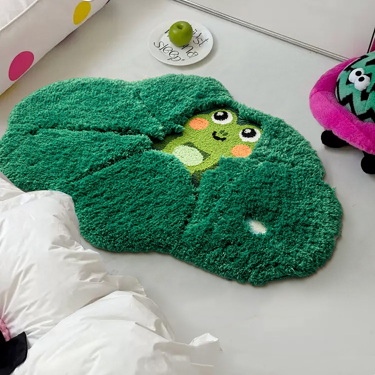 Title 5, Tappeto Travel Frog per camera da letto Crea un...