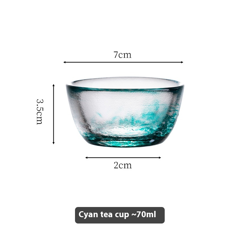 Cyan Tea Cup