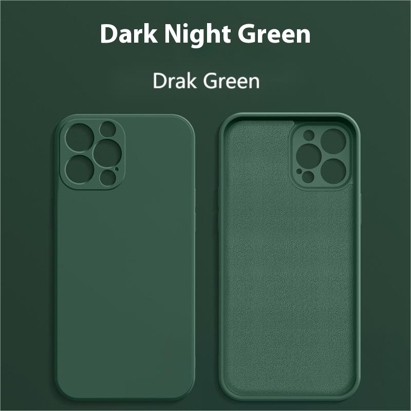 Dark Night Green Flannelette