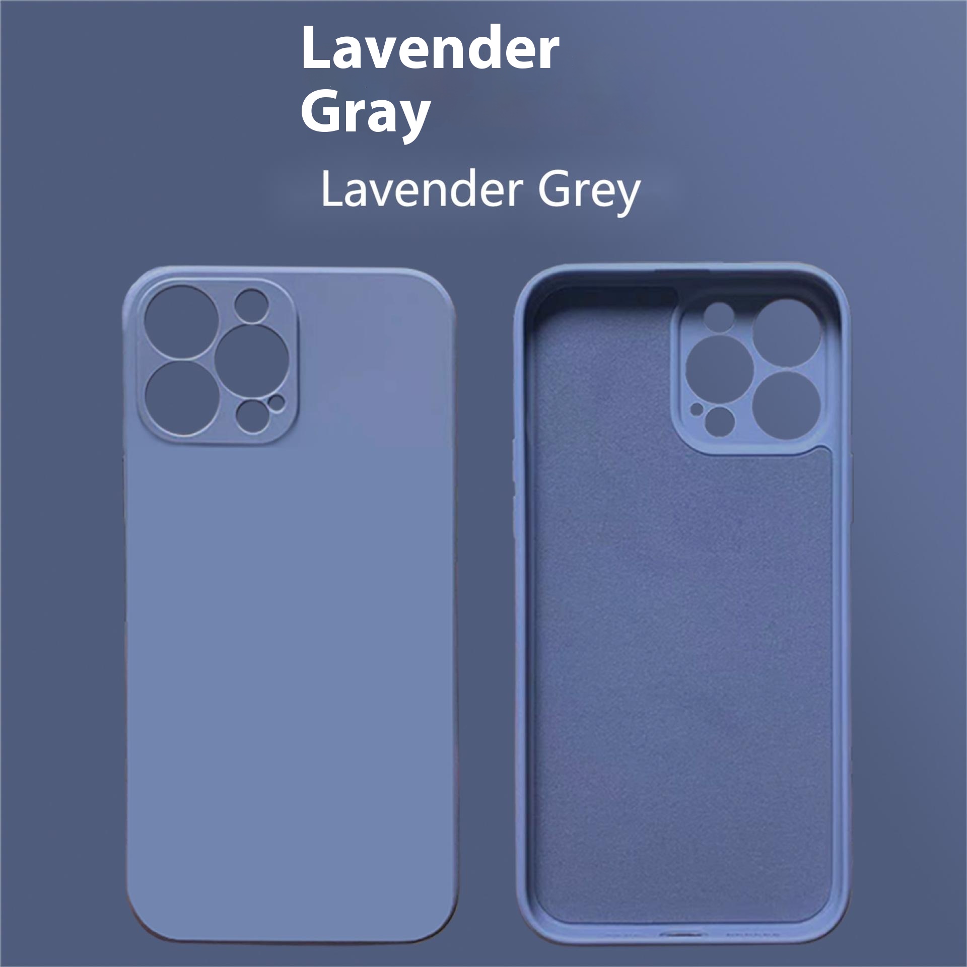 Lavender Gray Flannelette