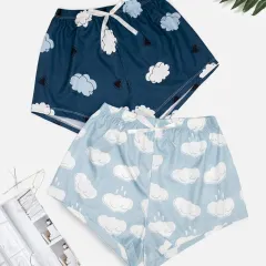 Summer Women's Milk Silk Thin Casual Shorts - S2122-Xl - View 1