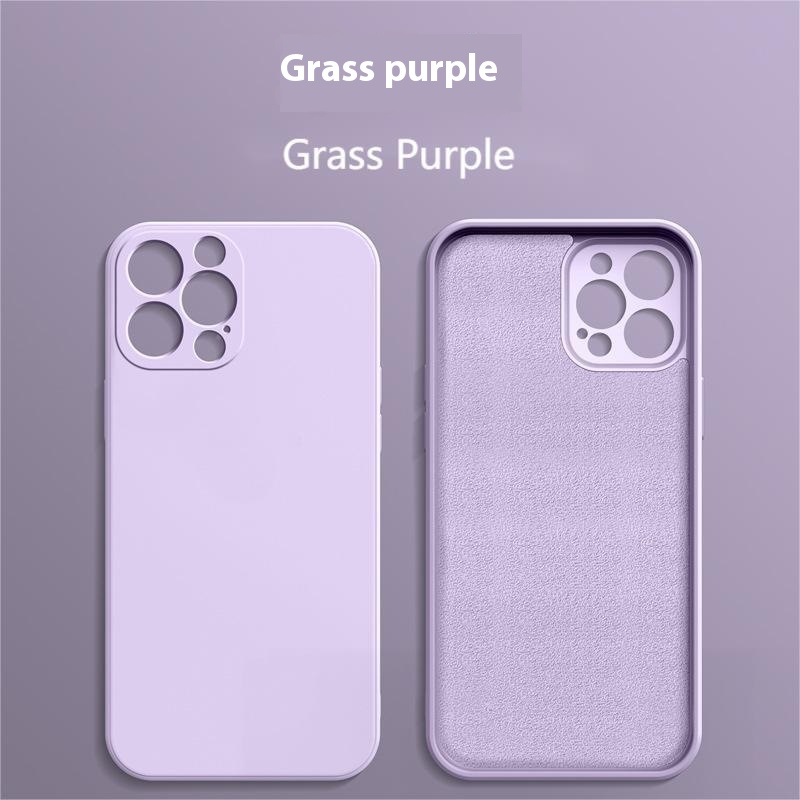 Grass Purple Flannelette