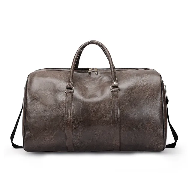 Sport Fitness Travel Bag Glossy Surface Coffee - Shop at LoveMi