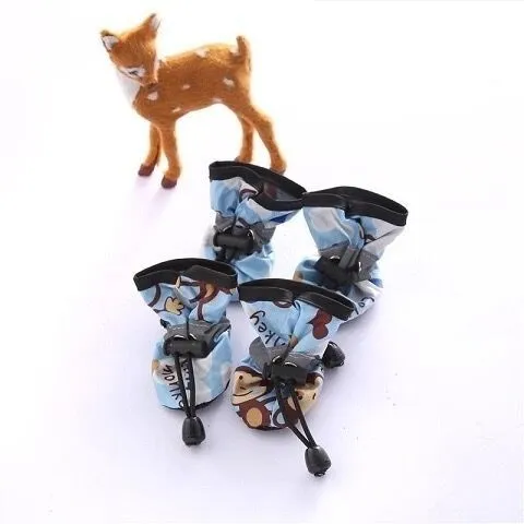 Pet Dog Four Seasons Breathable Soft Bottom Dog Shoes Blue Monkey - Shop at LoveMi