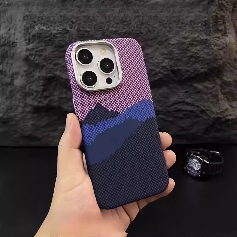 Alpine Purple Pattern