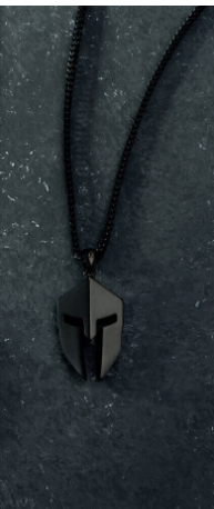 Gun black pendantchain