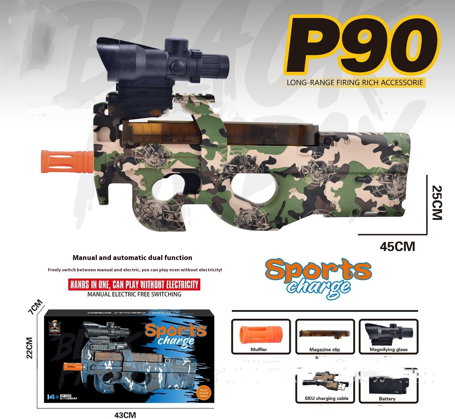 P90E Jungle Camouflage