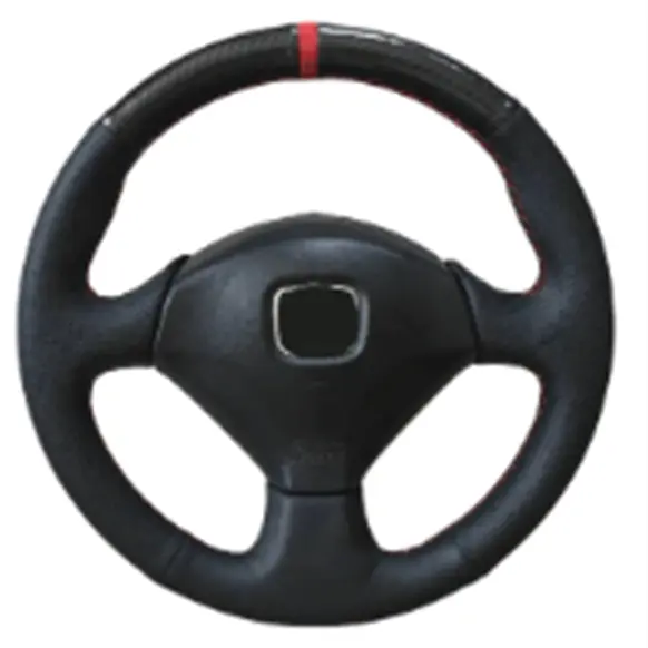 Leather Hand Sewing Steering Wheel Cover