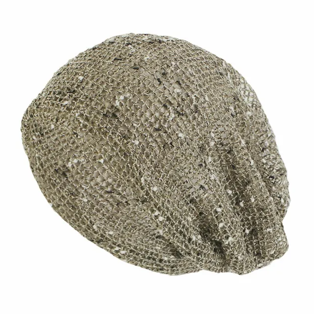 Cotton And Linen Breathable Mesh Dual purpose Twist Woven Hat Green - Shop at LoveMi
