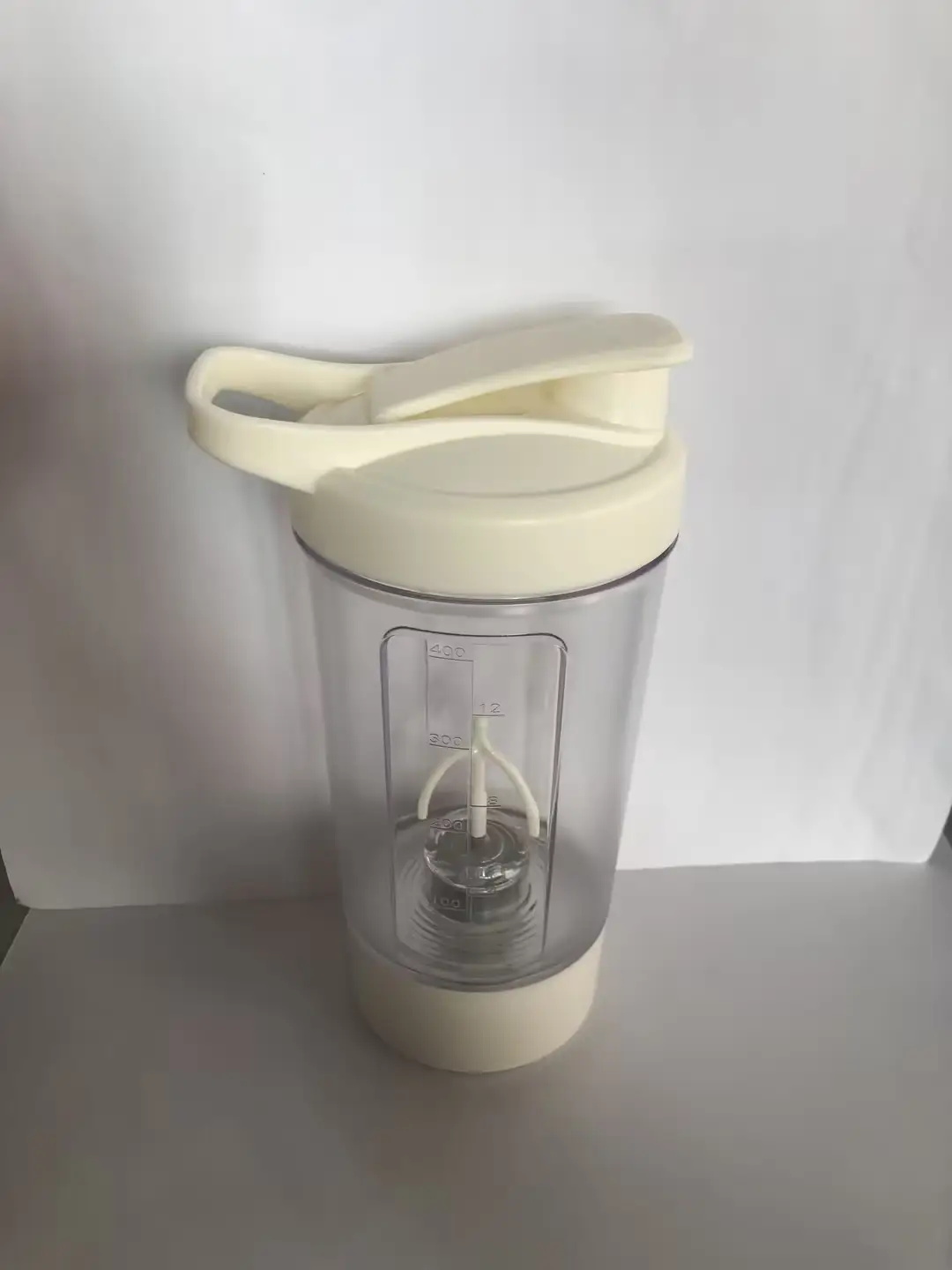 400ML 14oz Electric Protein Powder Mixing Cup Automatic Shaker Mixer Shake