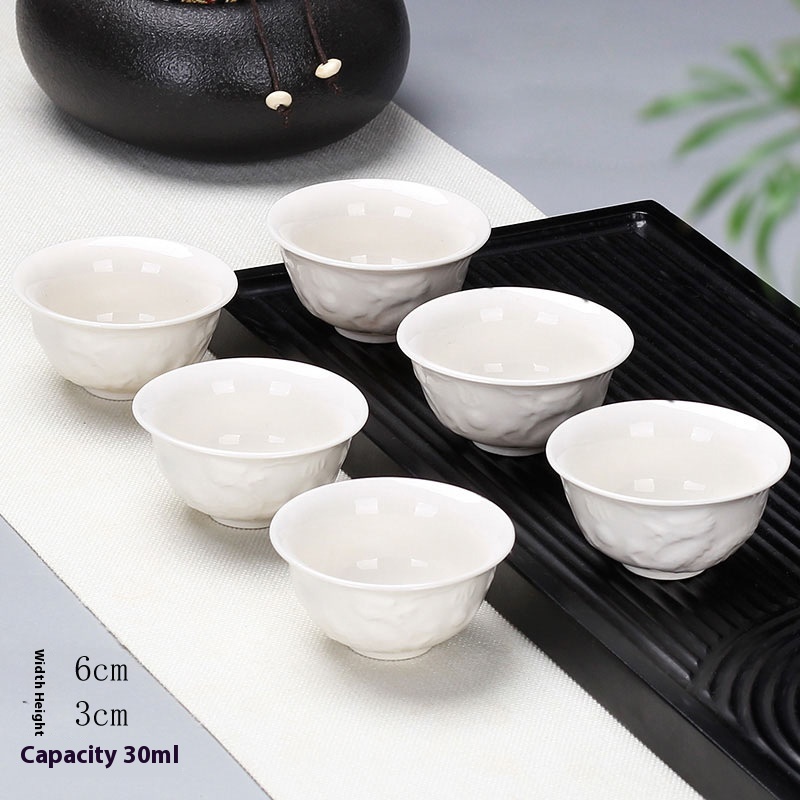 Title 5, 6 Pack Ceramic Tea Bowl Household Utensils