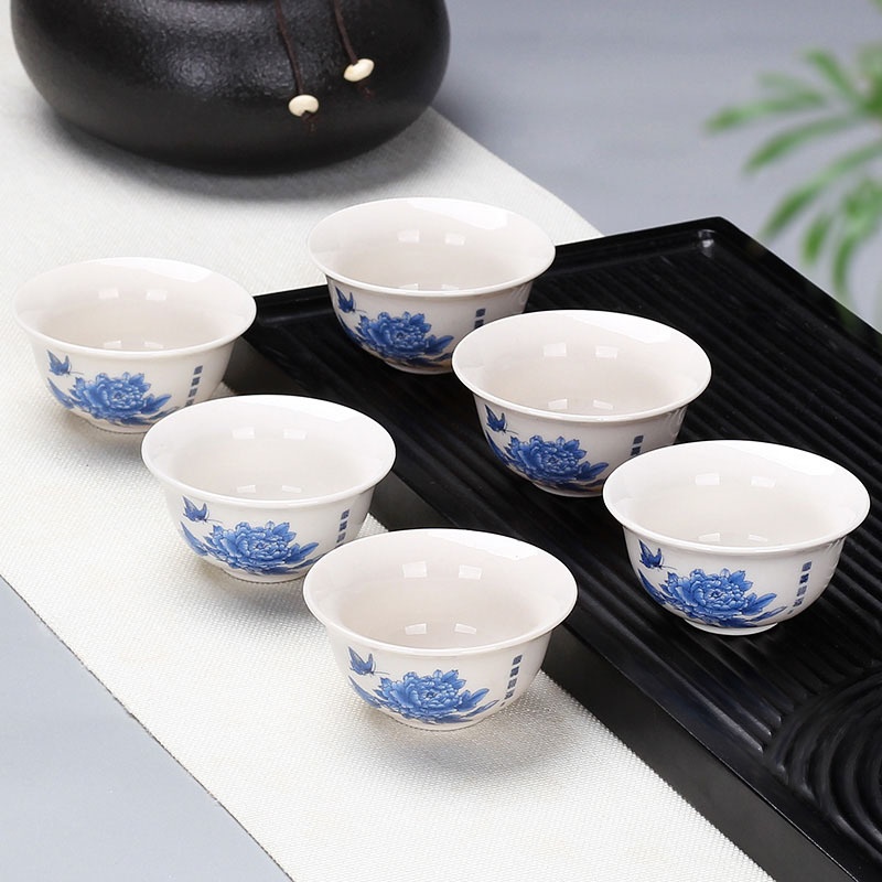 Title 1, 6 Pack Ceramic Tea Bowl Household Utensils