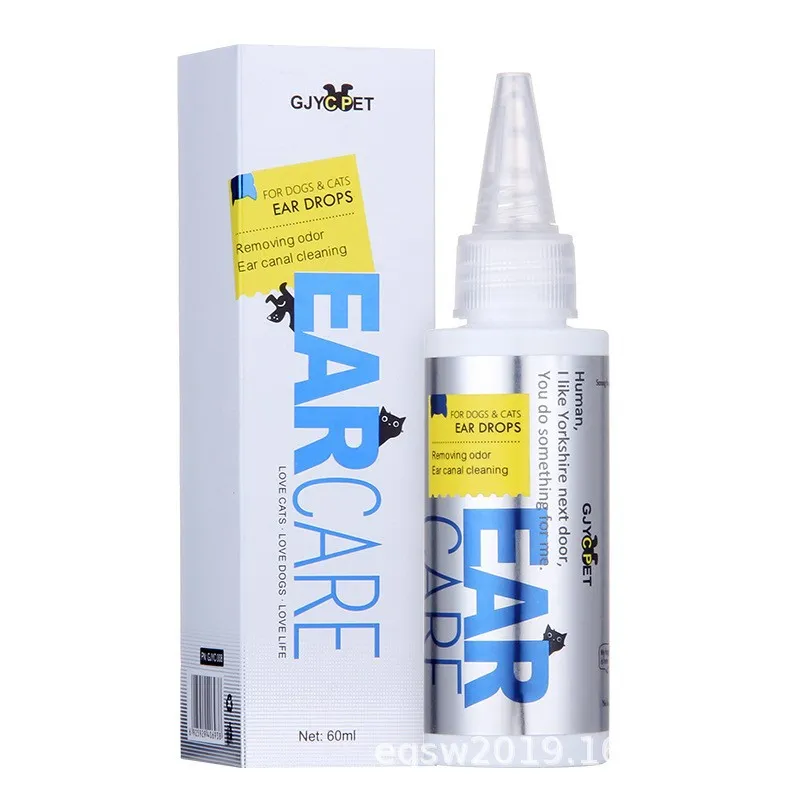 Pet Dog Cat Paw Wash-free Cleaning Foot Dry Cleaning Foot Ear Cleaning Liquid - Ear Cleanse 60Ml