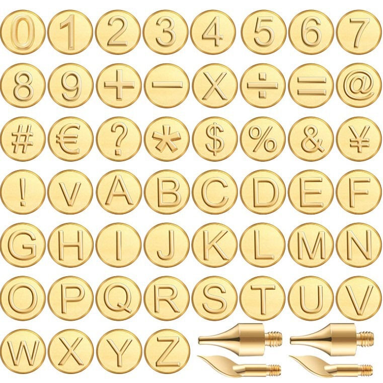 Title 7, 56 Digit Letter Carving Heads Create precise cu...