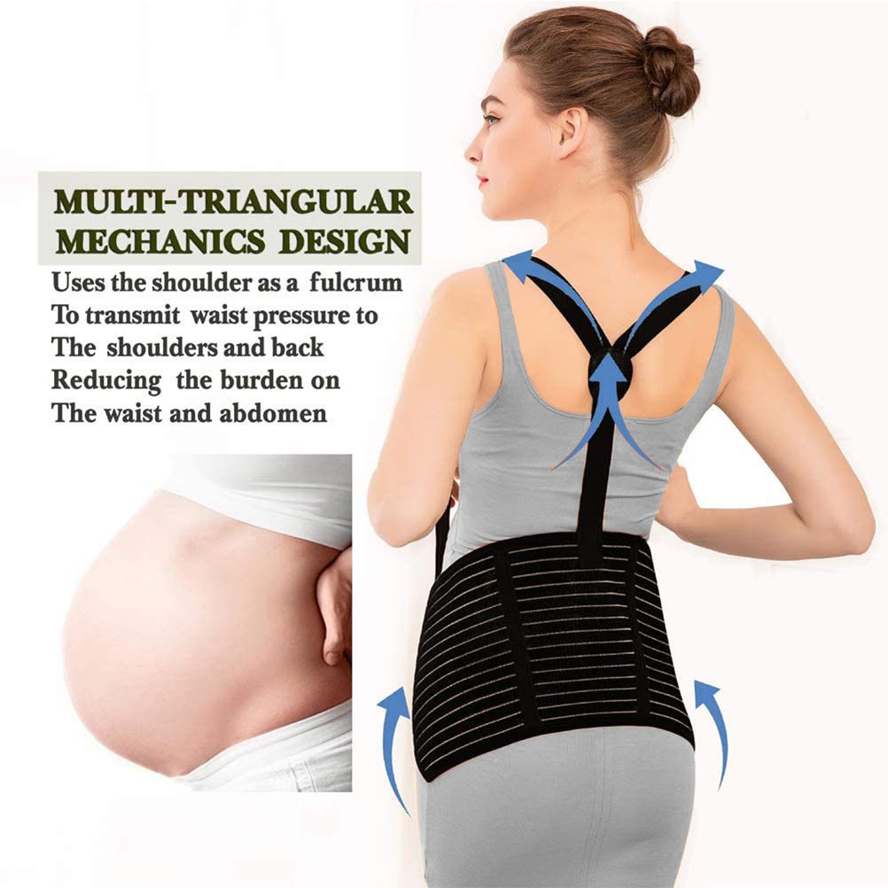 Title 17, Breathable Belly Band Reduce Lumbar Pressure Be...