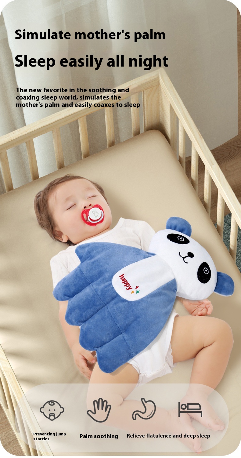 Title 1, Soothing Palm Baby Sleeping Anti-startle Pressu...