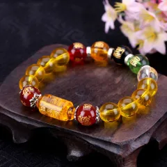 Men's And Women's Fashion Personalised Agate Bracelet - View 1