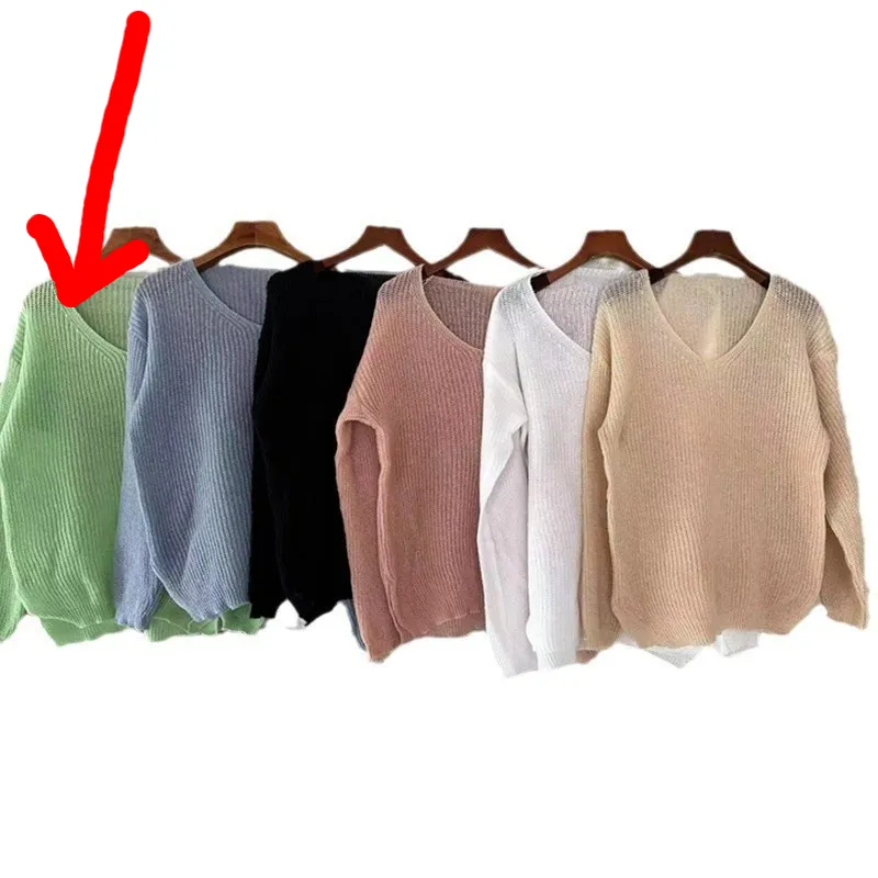 Loose-fitting Versatile Thin Sun Protective Blouse - Green