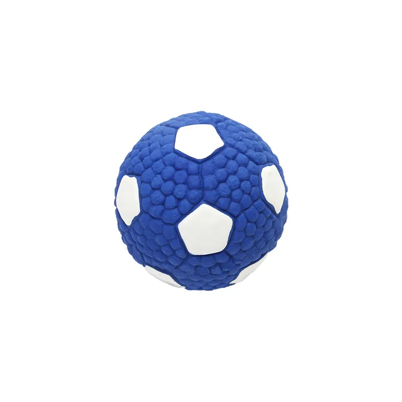 Pelota de látex mordedora · con chillador