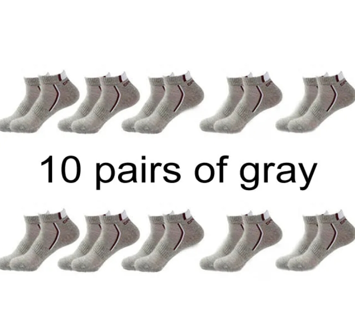 10 pairs of gray