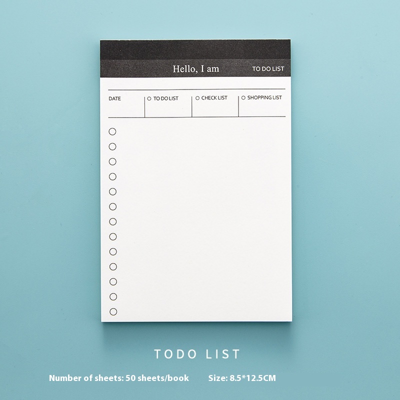 todo list