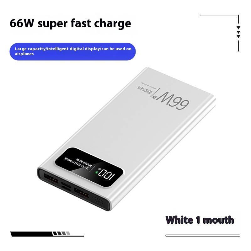 White 66w Super Fast Charge