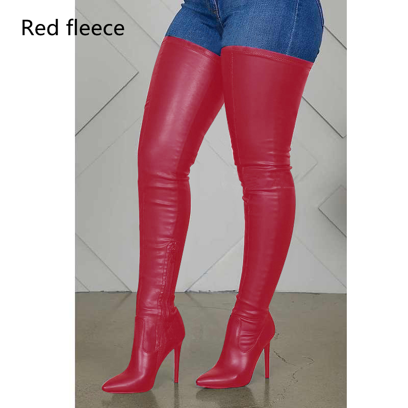 Red fleece