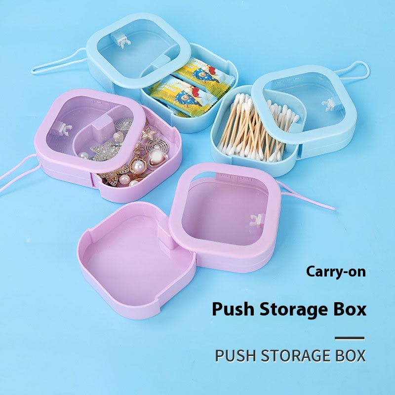 Title 1, Portable Travel Portable Cosmetics Storage Box