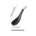 Frosted Ink Flat Spoon